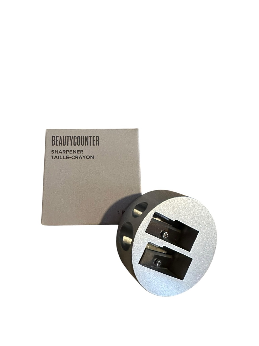 Beautycounter Dual Cosmetic Sharpener | Makeup Pencil Sharpener